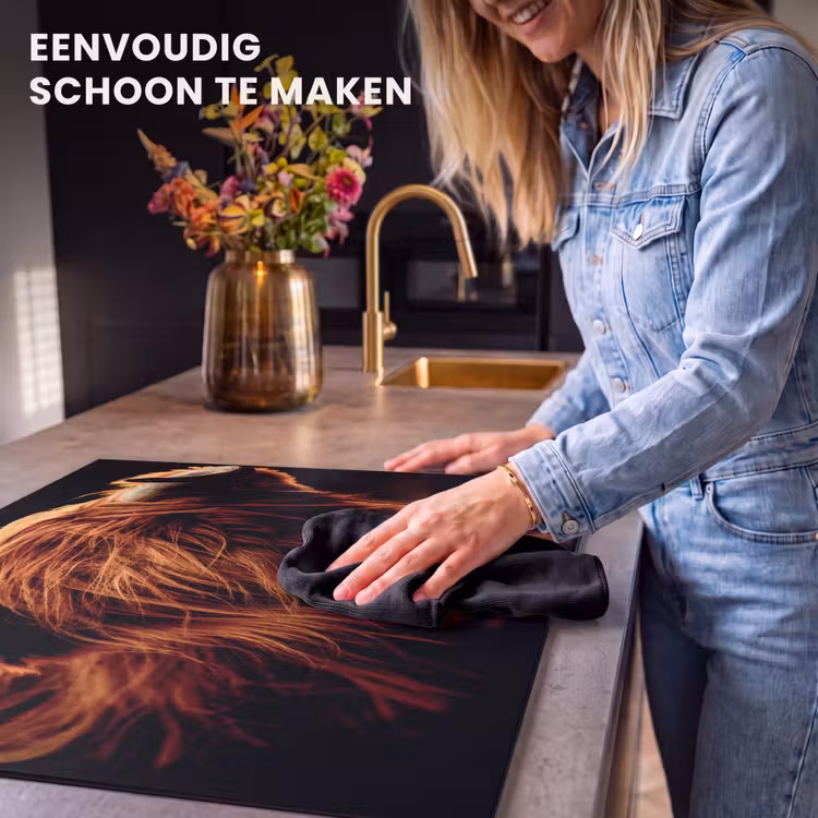 Inductie beschermer - Schotse hooglander - Koe - Hoorns - Portret - Dieren — 6