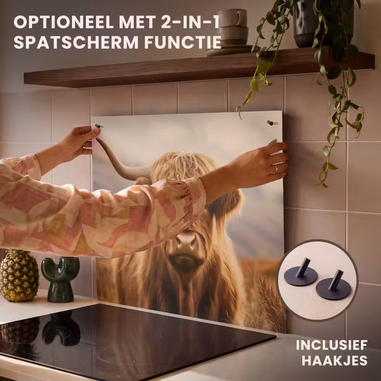 Inductie beschermer - Schotse hooglander - Landschap - Dier — 10