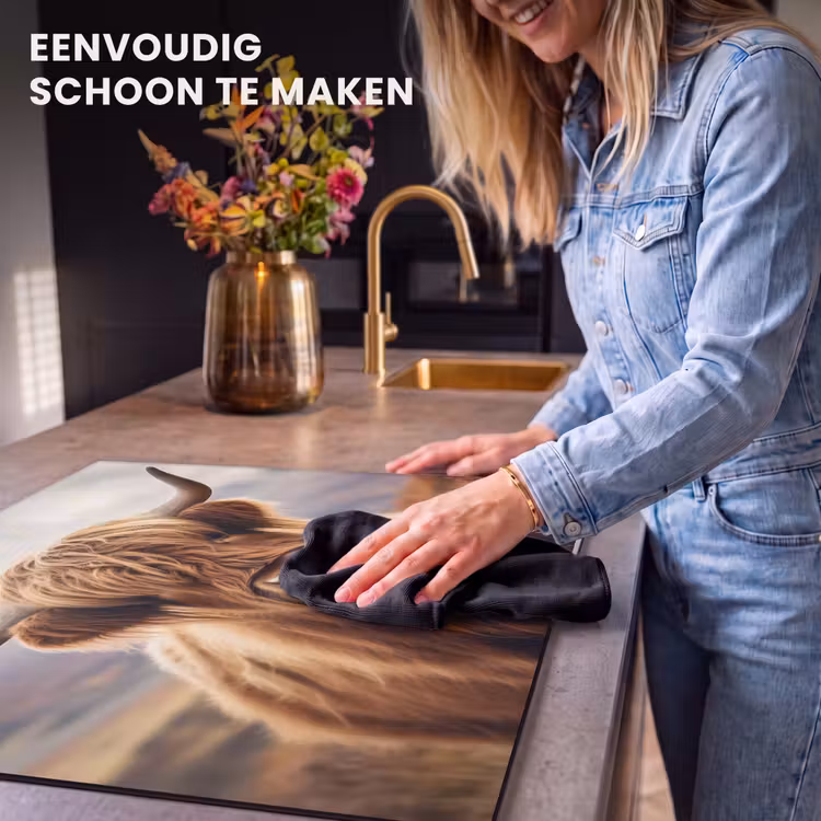 Inductie beschermer - Schotse hooglander - Landschap - Dier — 6