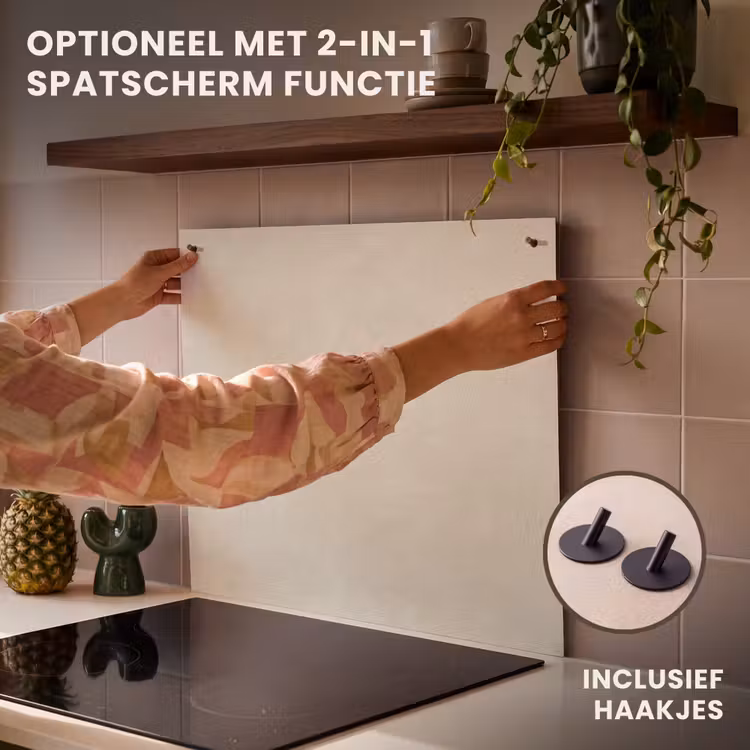 Inductie beschermer - Zandkleurig - Modern - Egaal — 10