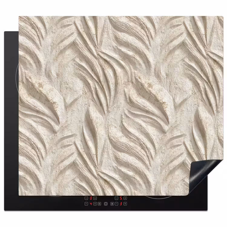 Inductie beschermer - Textuur - Reliëf - Beige
