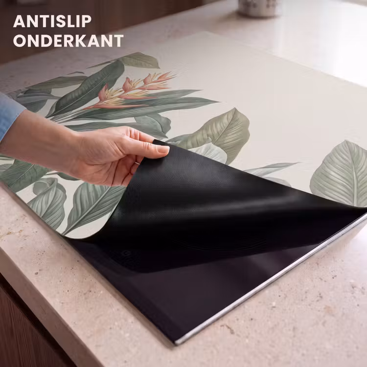 Inductie beschermer - Tropisch - Planten - Modern - Groen — 9