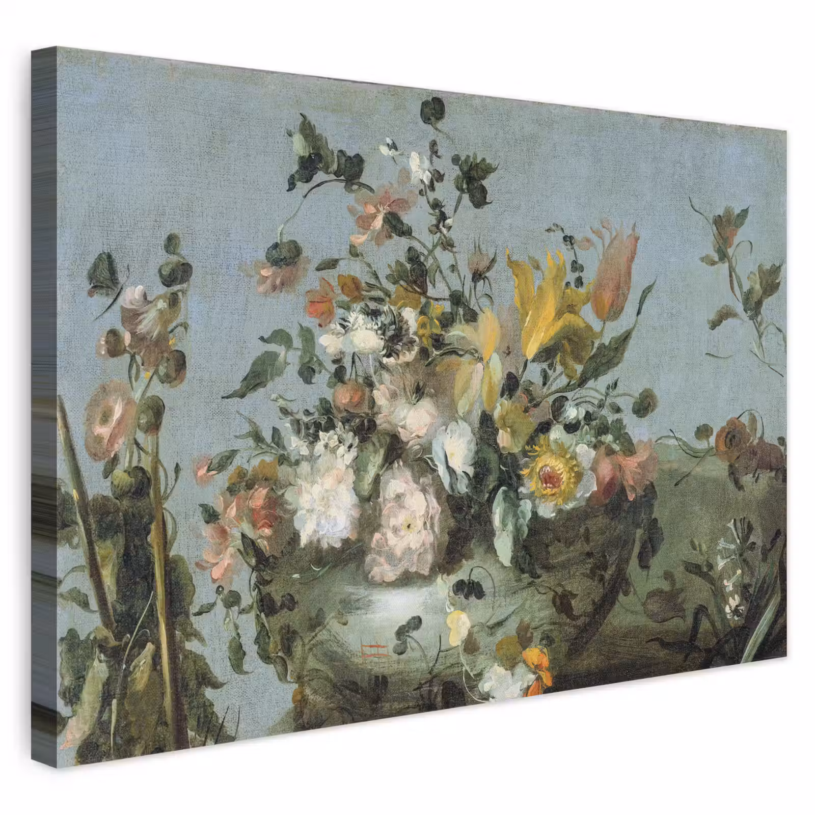 Canvas schilderij - Bloemen - Oude Meesters - Olieverf — 1