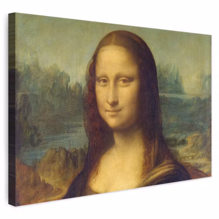 Canvas schilderij - Mona Lisa - Leonardo da Vinci