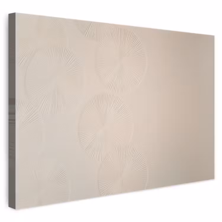Canvas schilderij - Japandi - Beige - Modern — 1