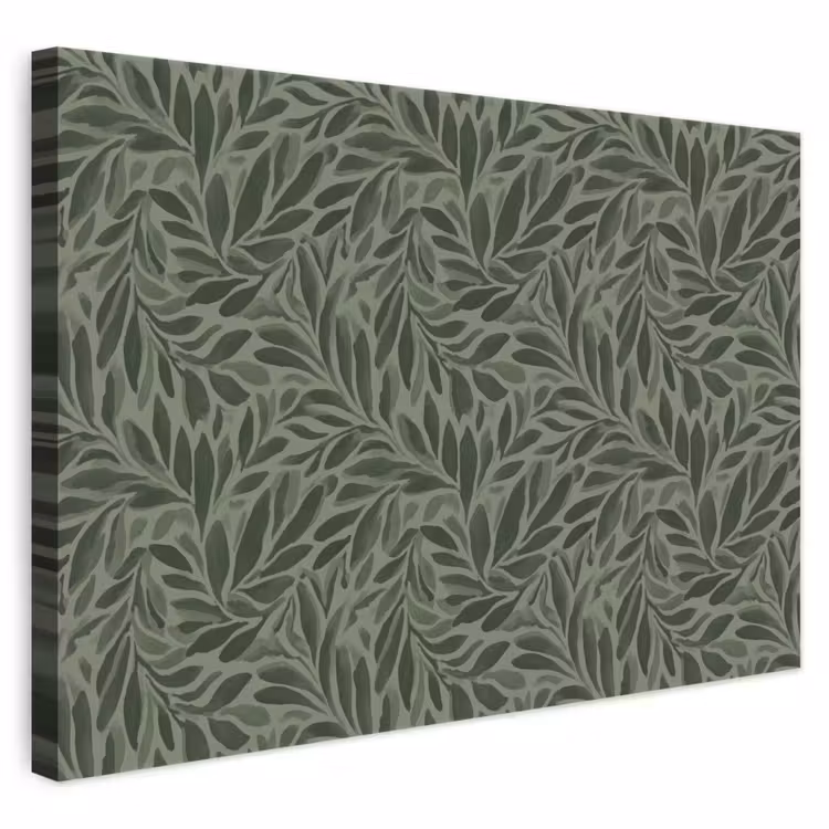 Canvas schilderij - Bladeren - Organisch - Groen