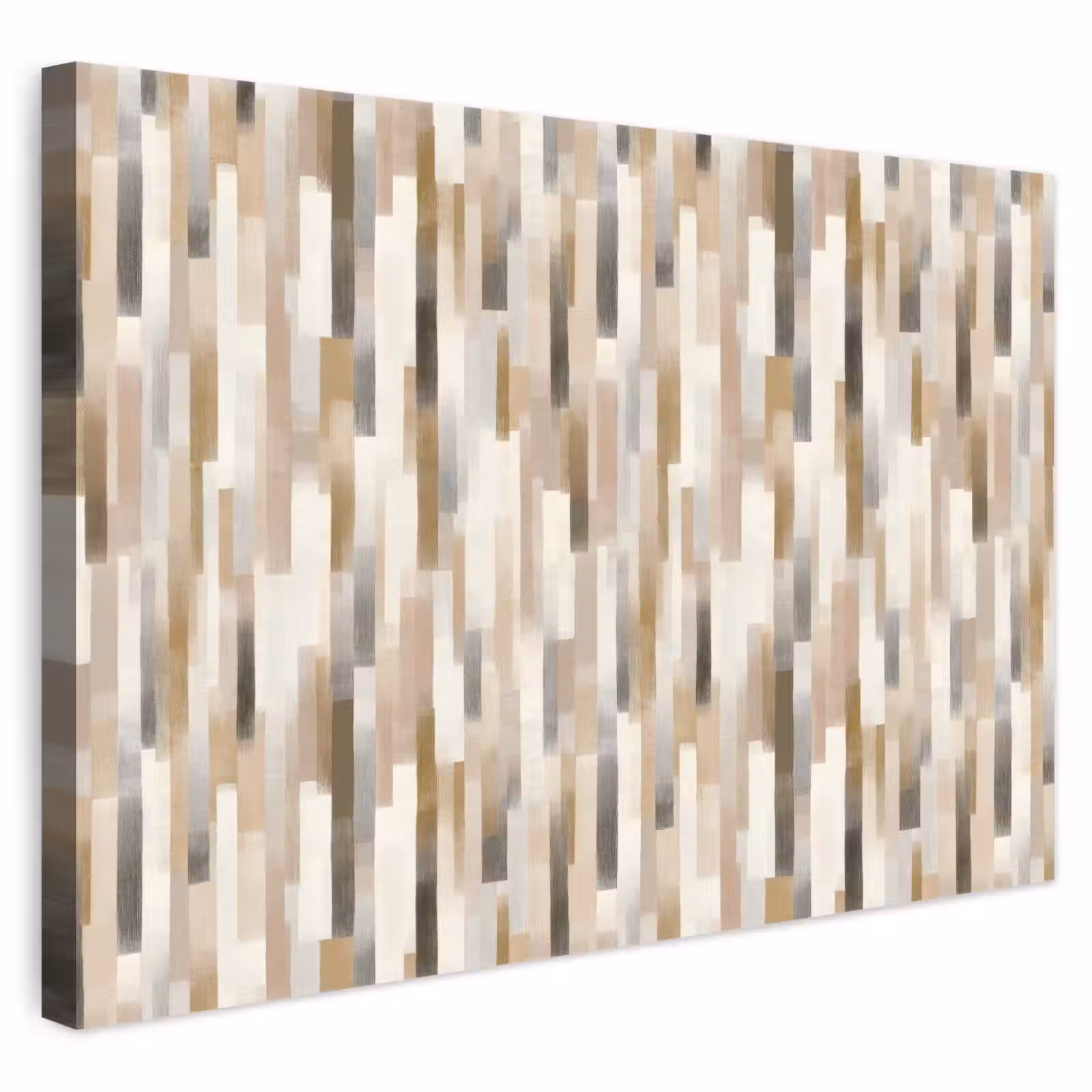 Canvas schilderij - Abstract - Patroon - Kwaststreken — 1