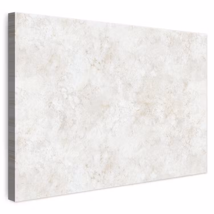 Canvas schilderij - Beige - Marmer - Aders