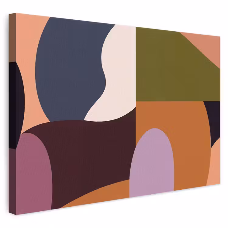 Canvas schilderij - Abstracte Vormen — 1
