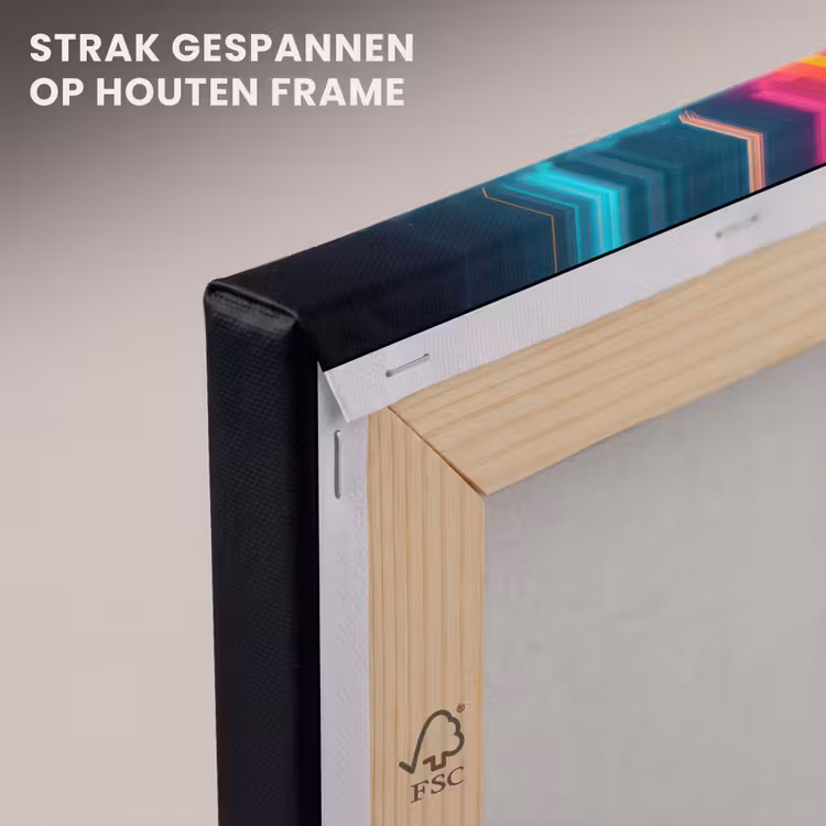 Canvas schilderij - Astronaut - Neon - Gaming - Ruimte — 7
