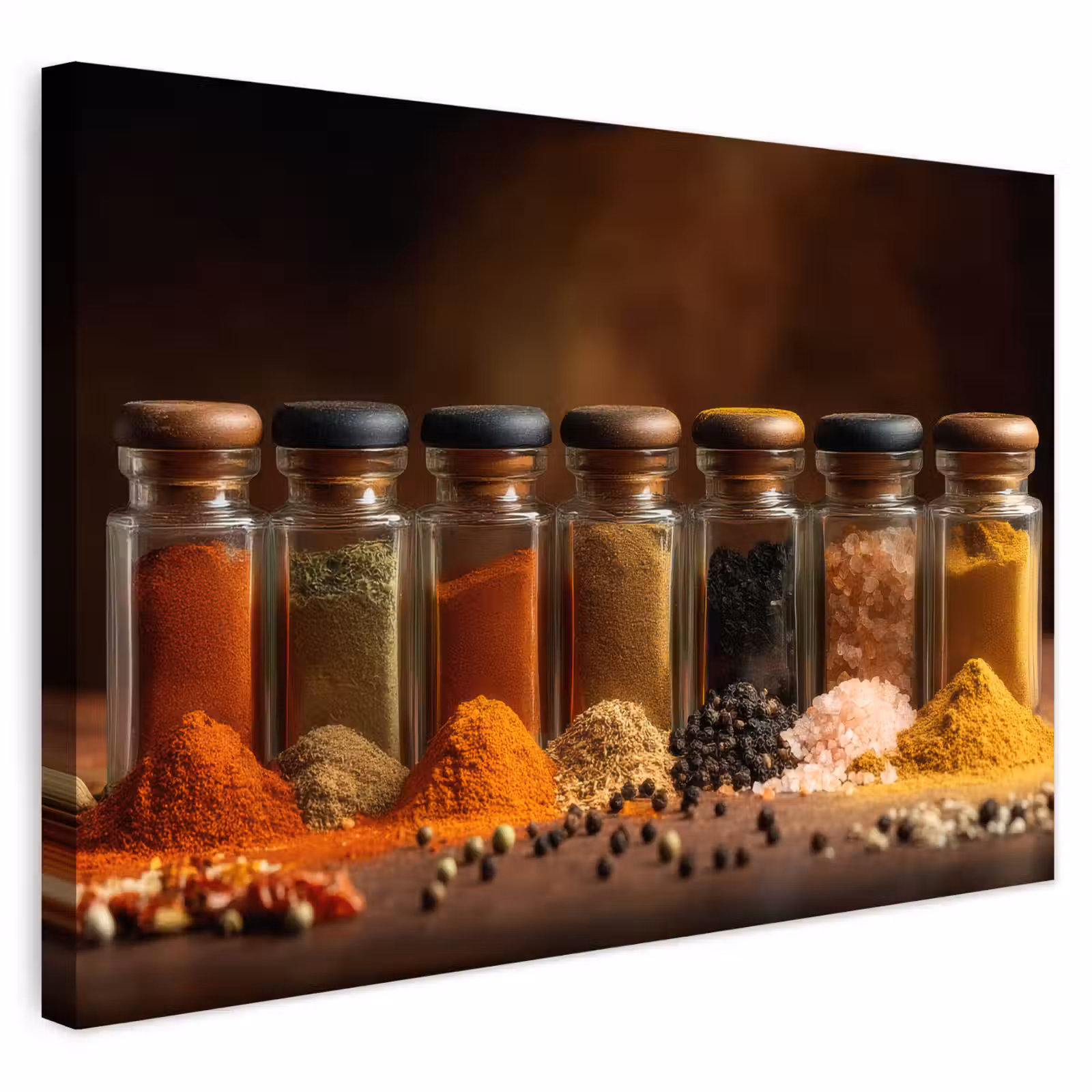 Buiten canvas - Potjes - Kruiden - Specerijen - Korrels — 1