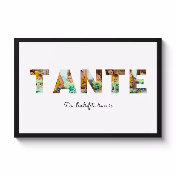 Foto in lijst - Tante — 1