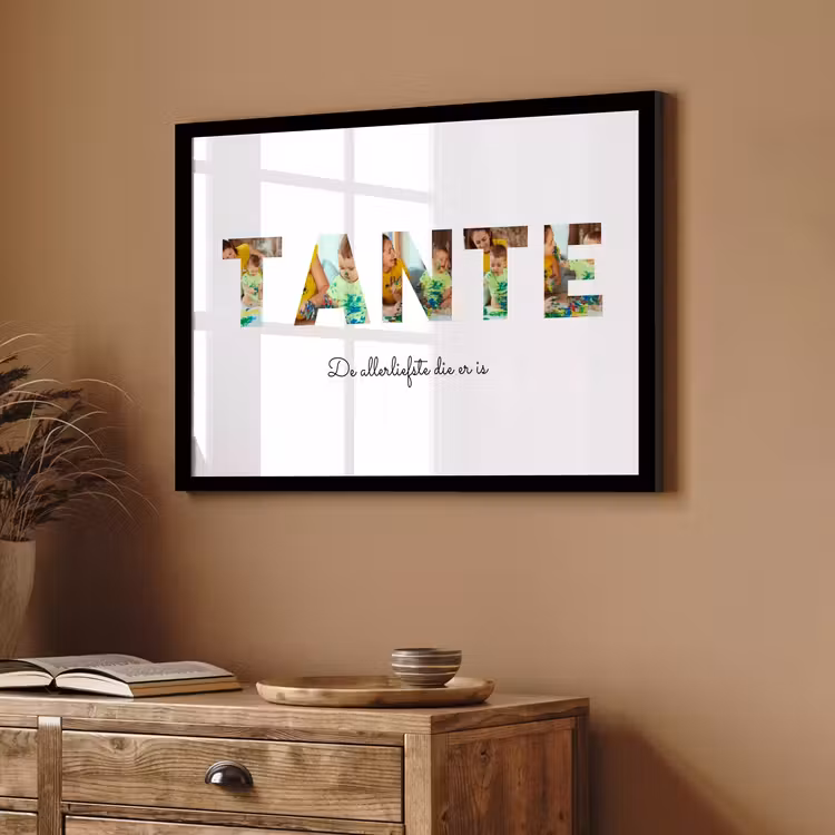 Foto in lijst - Tante — 4