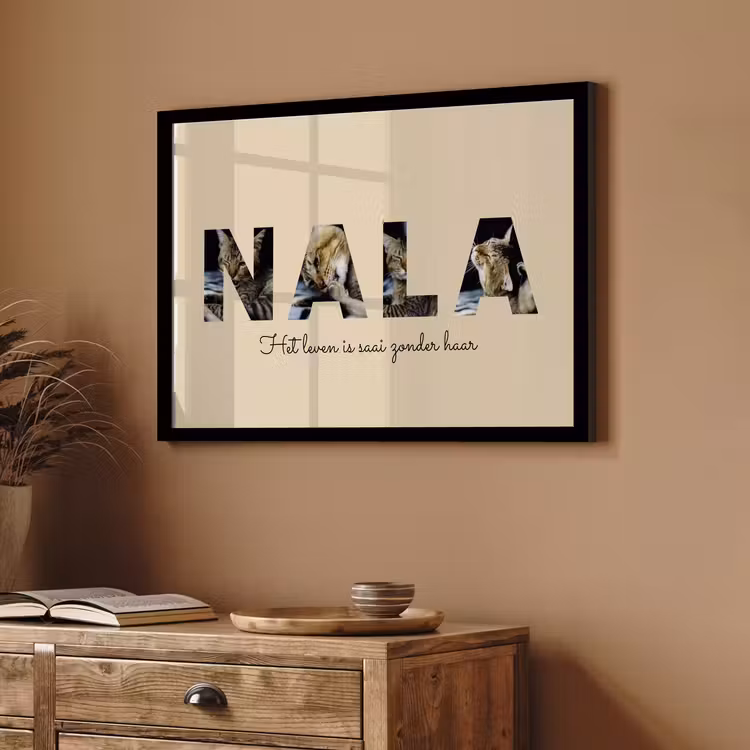 Foto in lijst - Huisdiernaam — 5