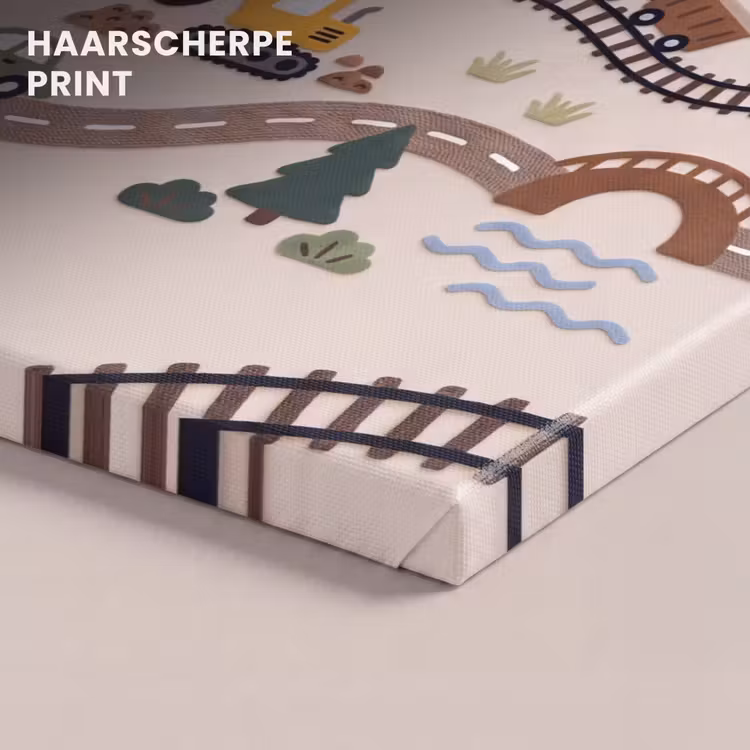 Canvas schilderij - Landschap - Vervoer - Speels — 5