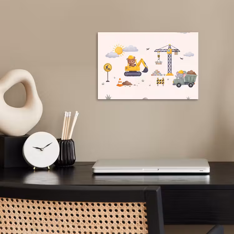 Poster - Dieren - Bouw - Illustratie — 2