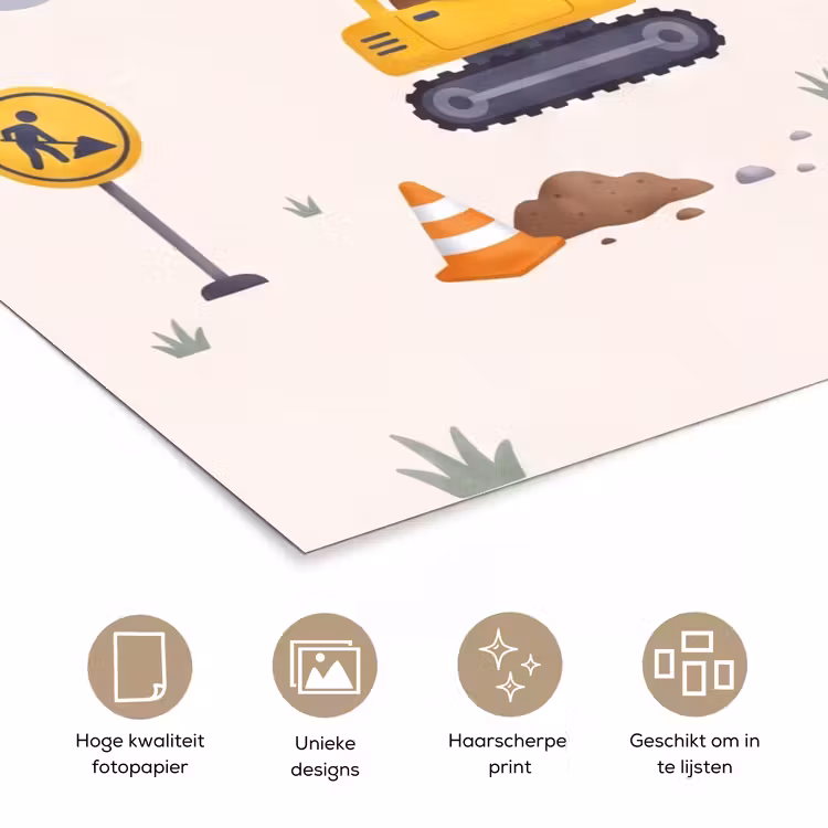 Poster - Dieren - Bouw - Illustratie — 5