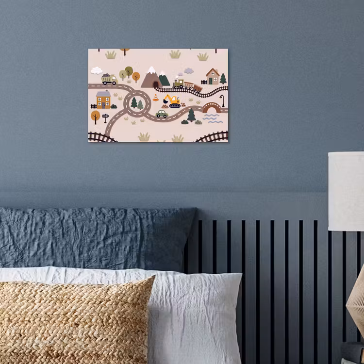 Poster - Landschap - Vervoer - Speels — 3