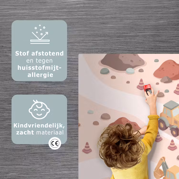 Speelkleed - Bouwplaats - Voertuig - Illustratie — 3