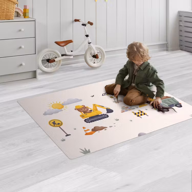 Speelkleed - Dieren - Bouw - Illustratie — 2