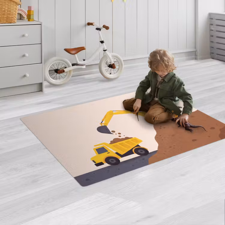 Speelkleed - Graafmachine - Bouw - Geel — 2