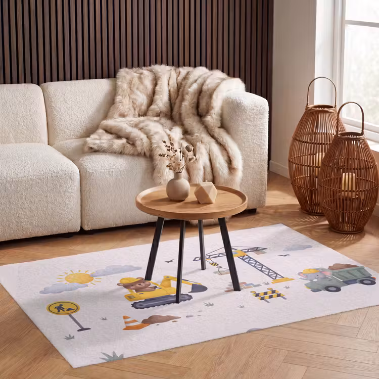 Vloerkleed - Dieren - Bouw - Illustratie — 3