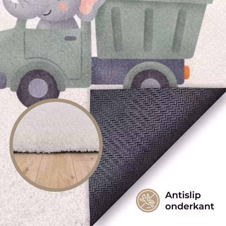 Vloerkleed - Dieren - Bouw - Illustratie — 4