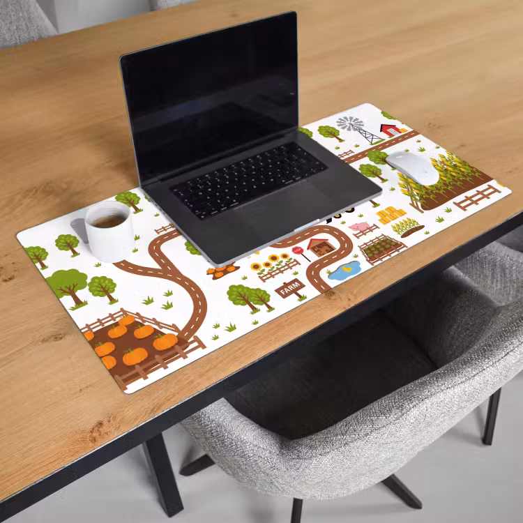 Bureau onderlegger - Boerderij - Dieren - Illustratie — 3