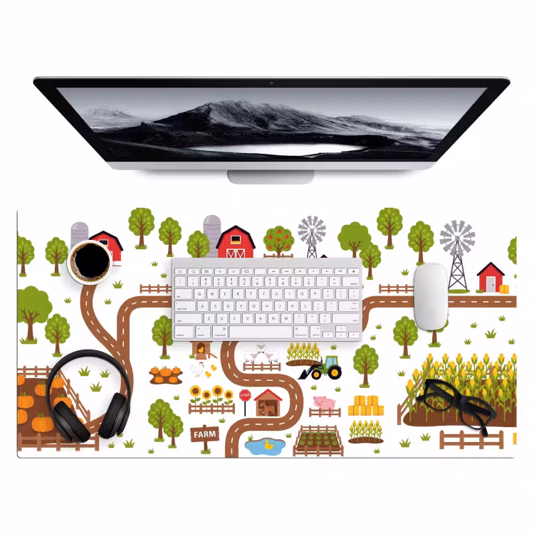 Bureau onderlegger - Boerderij - Dieren - Illustratie — 4