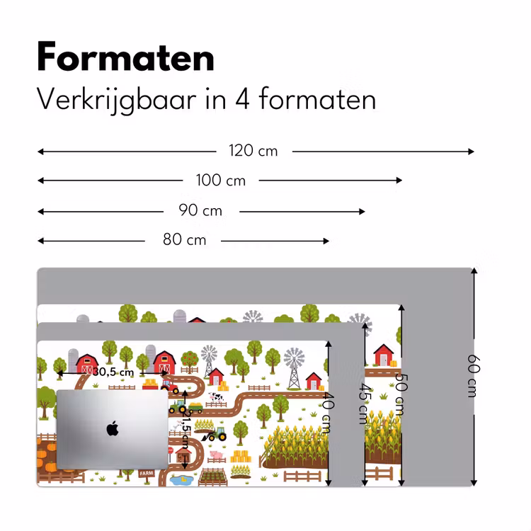 Bureau onderlegger - Boerderij - Dieren - Illustratie — 8