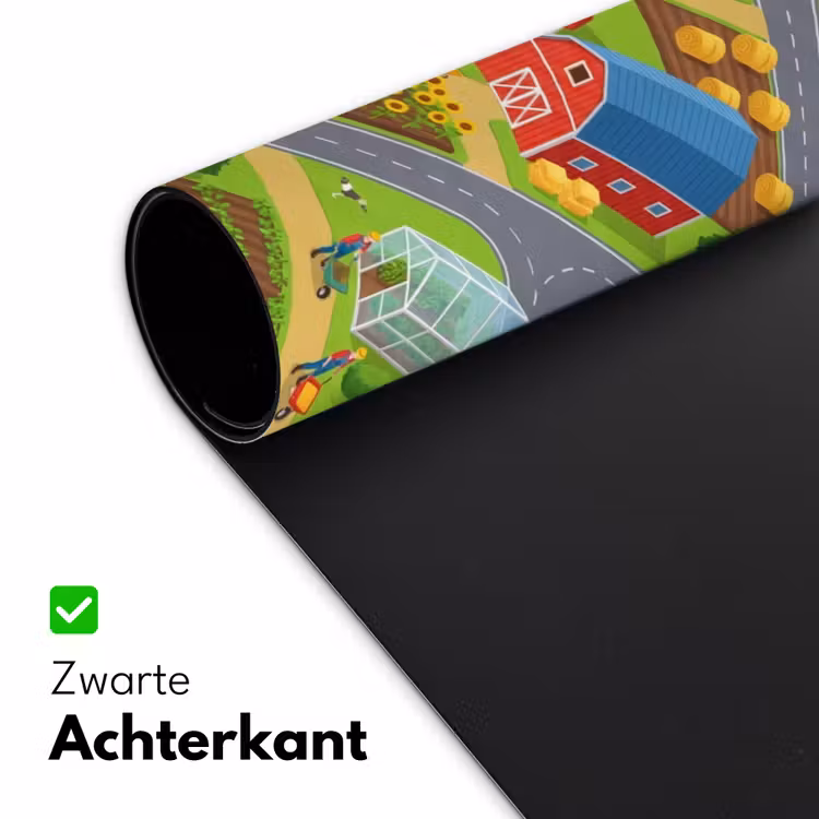 Bureau onderlegger - Boerderij - Landschap - Isometrisch — 5