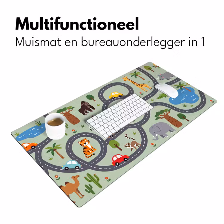 Bureau onderlegger - Dieren - Speels - Illustratie — 7