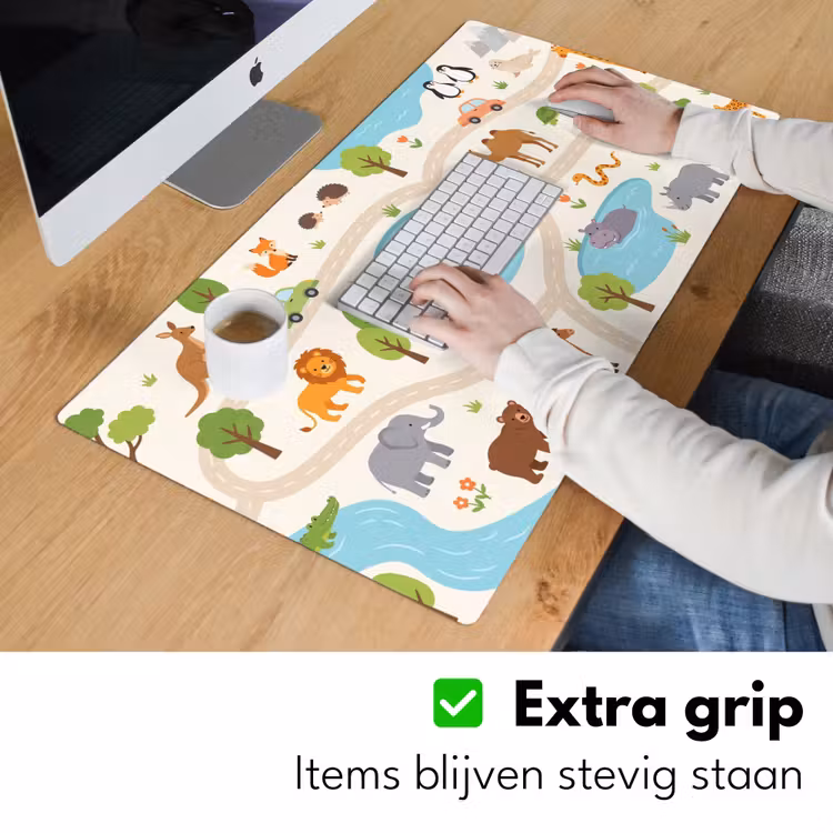 Bureau onderlegger - Dieren - Wereld - Illustratie — 6