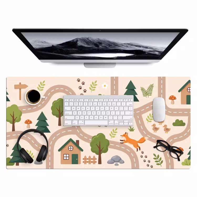 Bureau onderlegger - Weg - Dieren - Natuur — 4