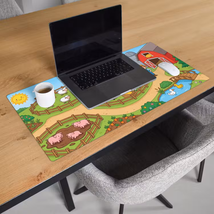 Bureau onderlegger - Boerderij - Dieren - Platteland — 3