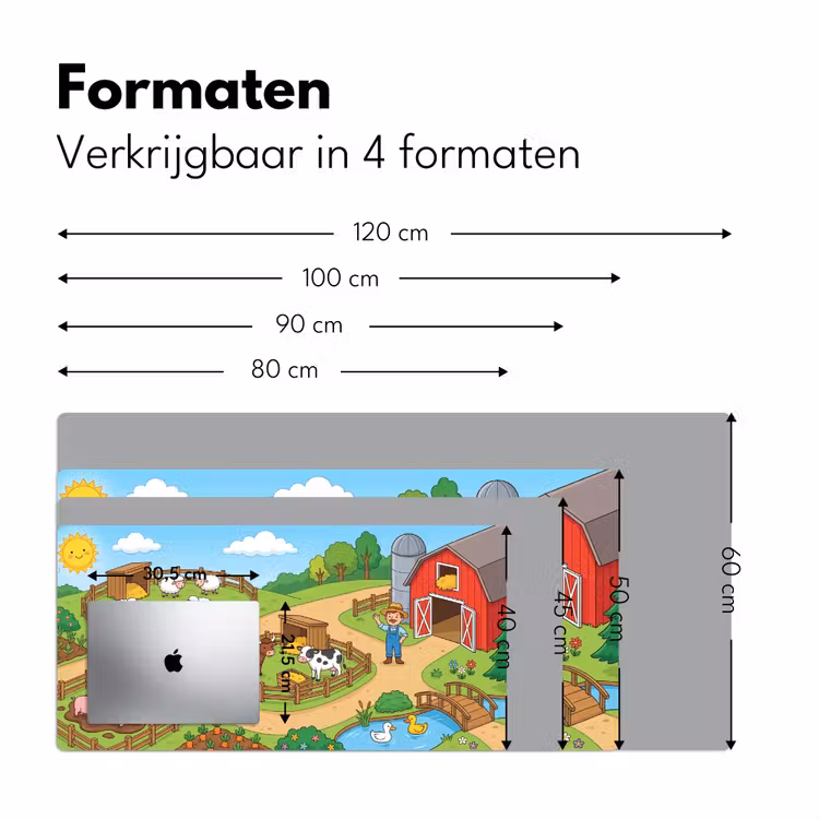 Bureau onderlegger - Boerderij - Dieren - Platteland — 8