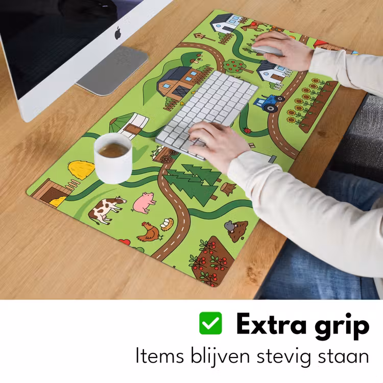 Bureau onderlegger - Dieren - Platteland - Illustratie — 6