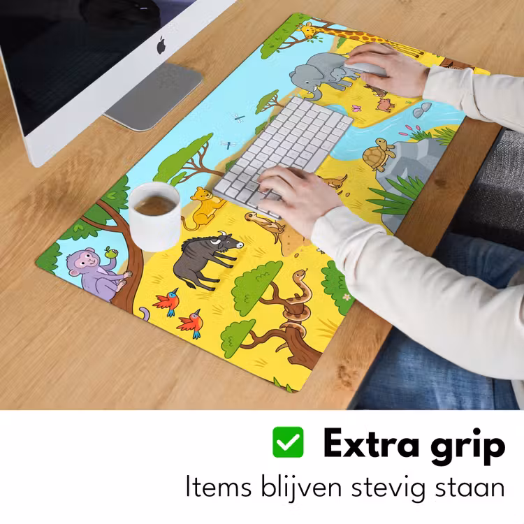 Bureau onderlegger - Dieren - Savanne - Cartoon — 6
