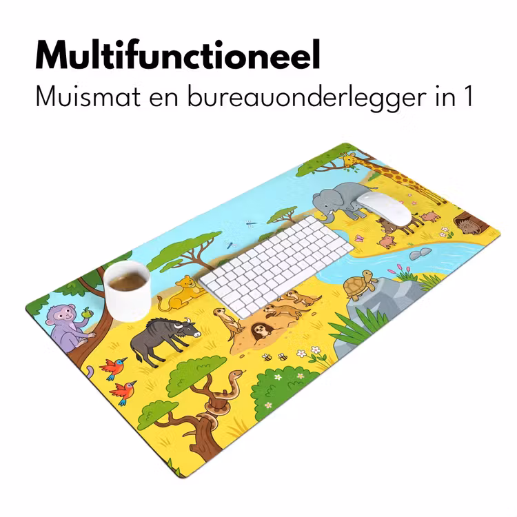 Bureau onderlegger - Dieren - Savanne - Cartoon — 7
