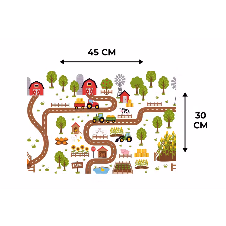 Placemat - 6 stuks - Boerderij - Dieren - Illustratie — 3