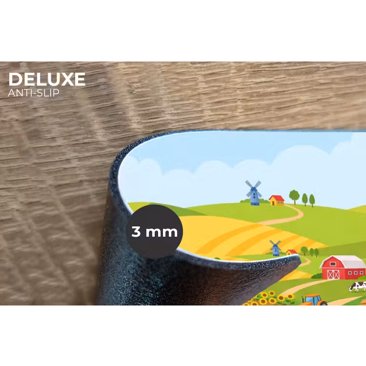 Placemat - 6 stuks - Boerderij - Landschap - Cartoon — 4