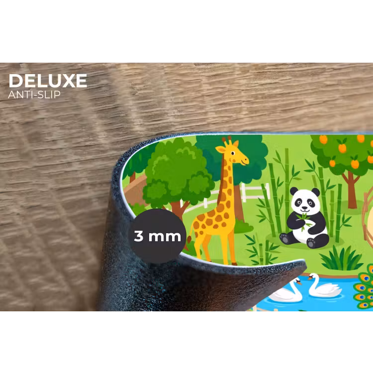 Placemat - 6 stuks - Dieren - Dierentuin - Cartoon — 4