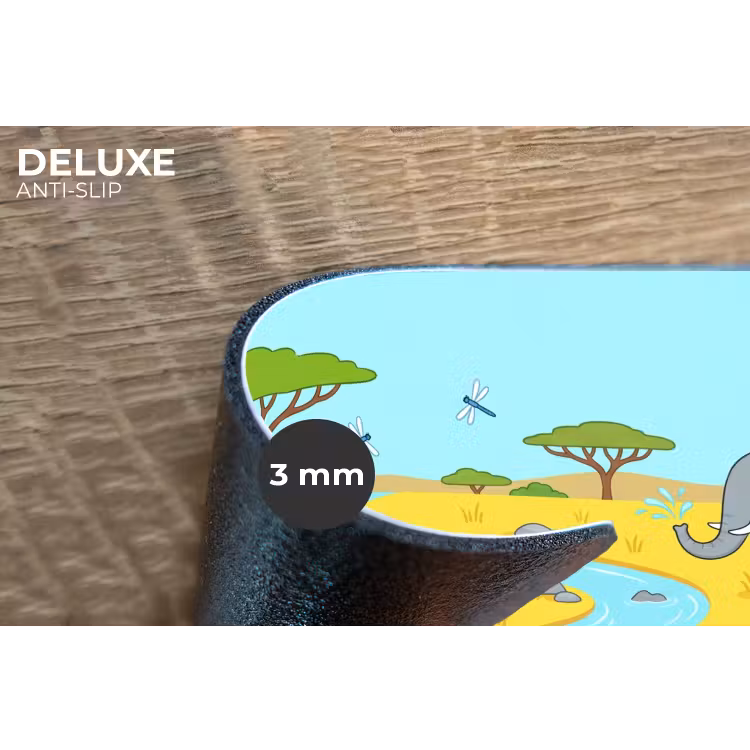 Placemat - 6 stuks - Dieren - Savanne - Cartoon — 4