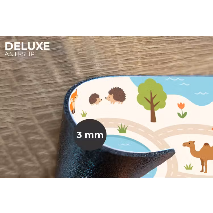 Placemat - 6 stuks - Dieren - Wereld - Illustratie — 4