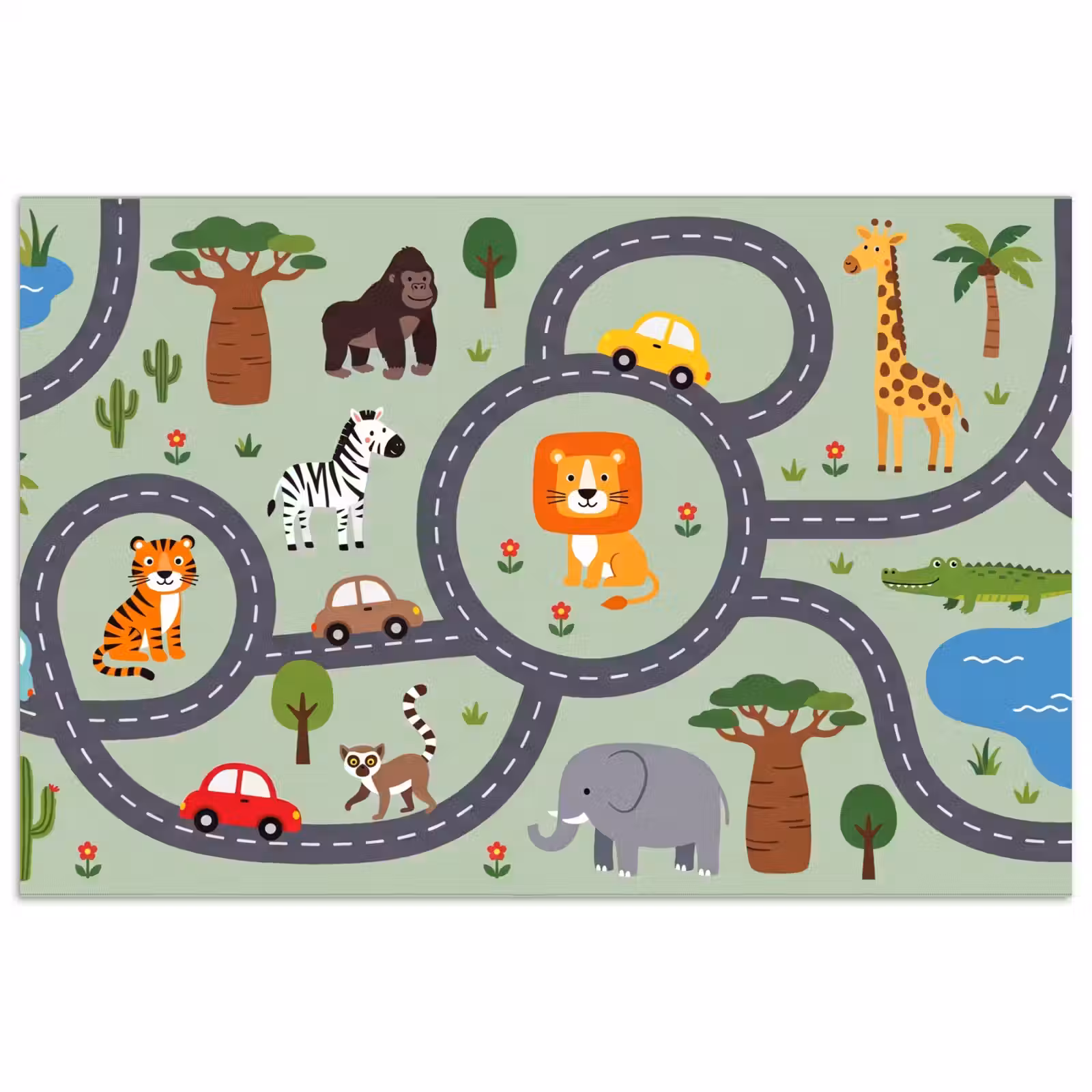 Poster - Dieren - Speels - Illustratie — 1