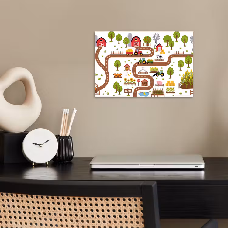 Poster - Boerderij - Dieren - Illustratie — 2