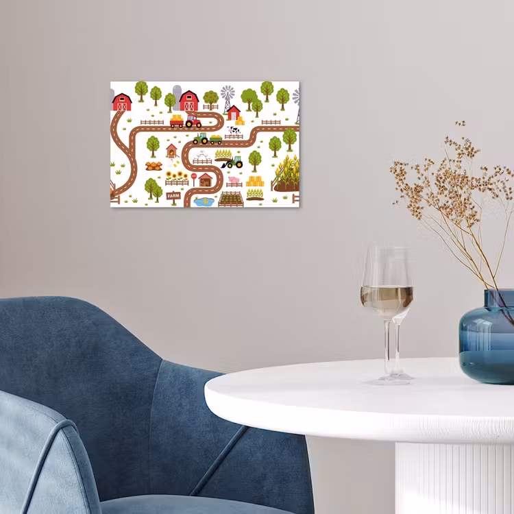 Poster - Boerderij - Dieren - Illustratie — 4