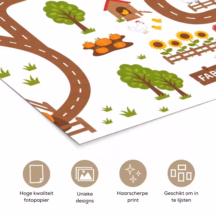 Poster - Boerderij - Dieren - Illustratie — 5