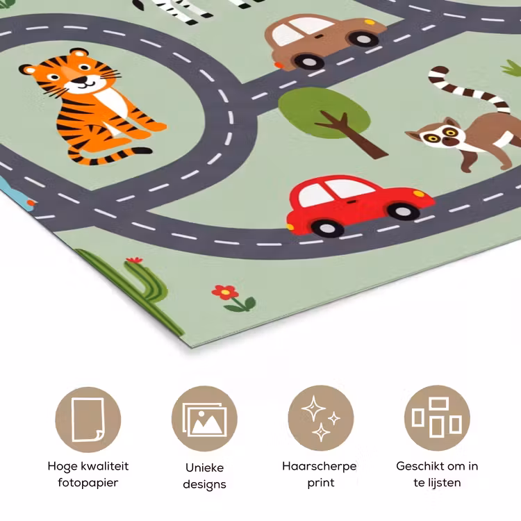 Poster - Dieren - Speels - Illustratie — 5
