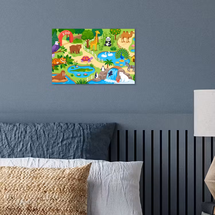 Poster - Dieren - Dierentuin - Cartoon — 3